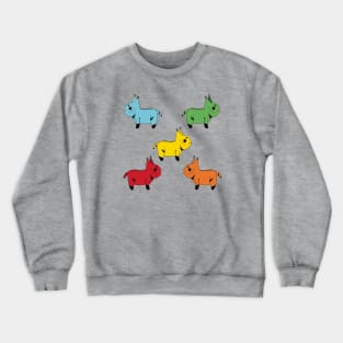 Rainbow lynx Crewneck Sweatshirt